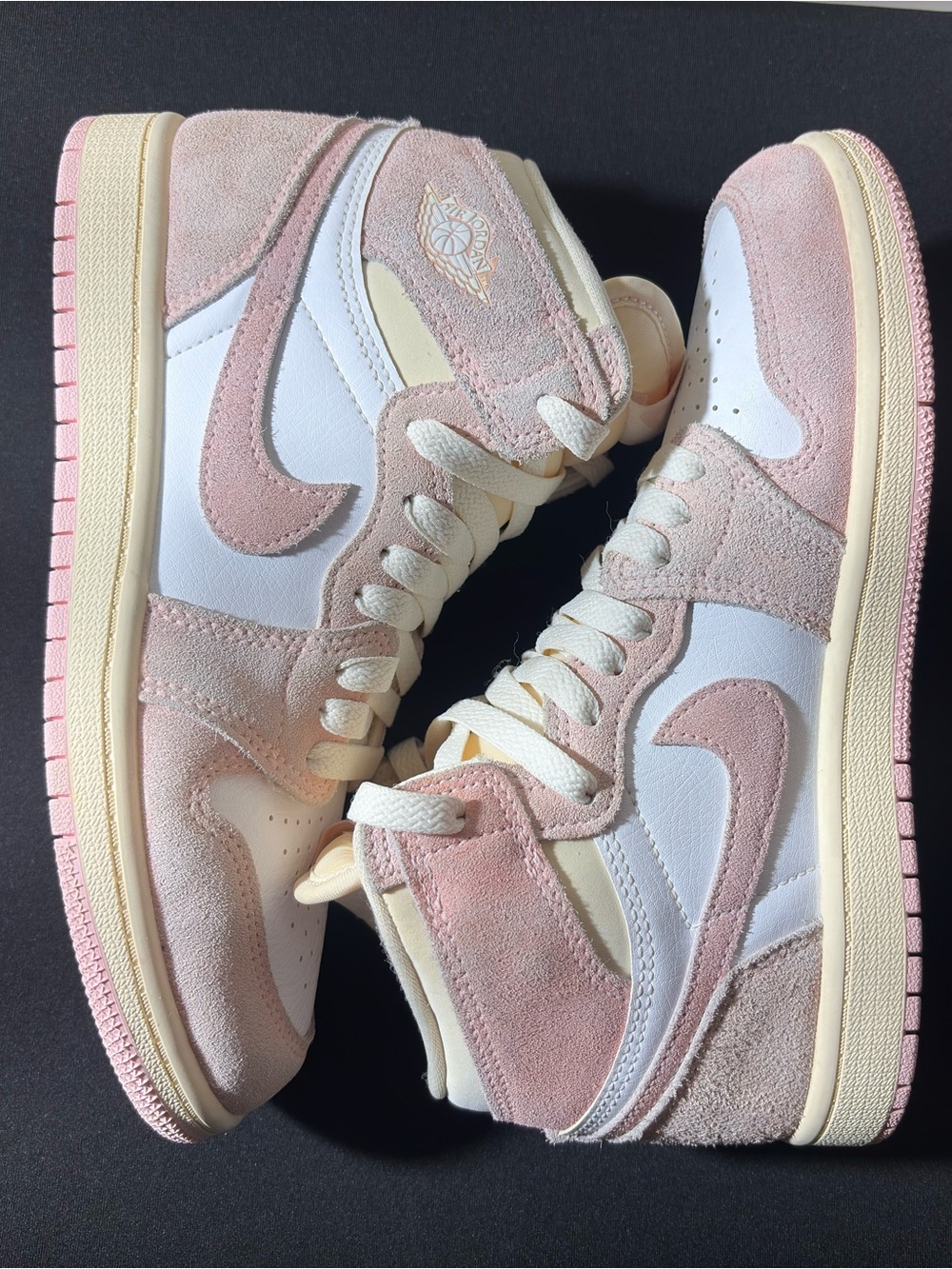 Air Jordan 1 Retro High OG Washed Pink GS Kids Size 3Y